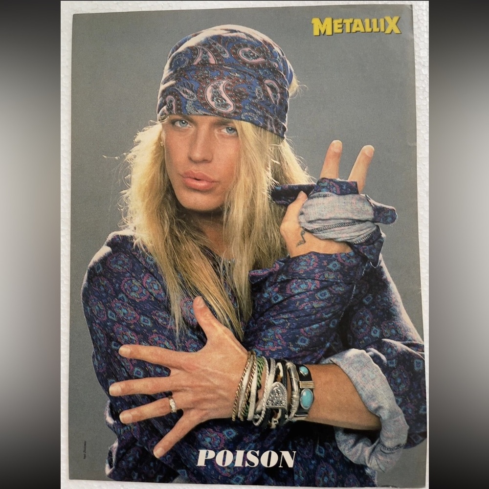 Poison Bret Michaels Pinup